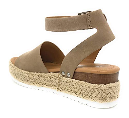 soda womens valett open toe casual ankle strap sandals