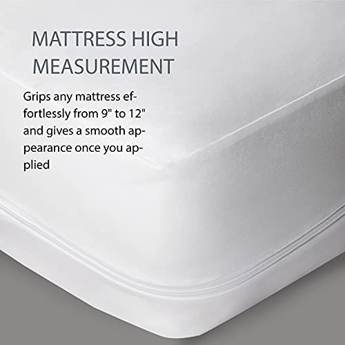 Bedsure Bed Bug Mattress Cover Queen Size, 100 Waterproof Mattress