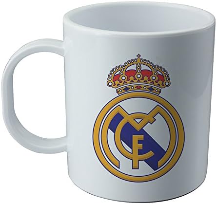 Real Madrid mug and sticker