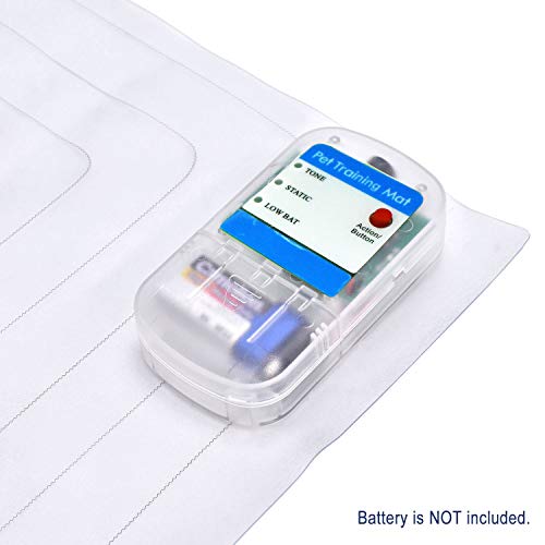 HopCentury Upgraded Electronic Pet Training Deterrent Scat Shock Mat