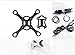 Usmile Kingkong Smart100 Super Lightweight 100mm Micro Brushed Carbon Fiber Quadcopter Frame for Mini Micro Nano FPV Racing Support for 820 8.520mm Motor