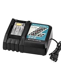 DC18RC para el cargador de batería Makita 18v, compatible con 14.4v y 18v LXT BL1830 BL1815 Batería, carga rápida