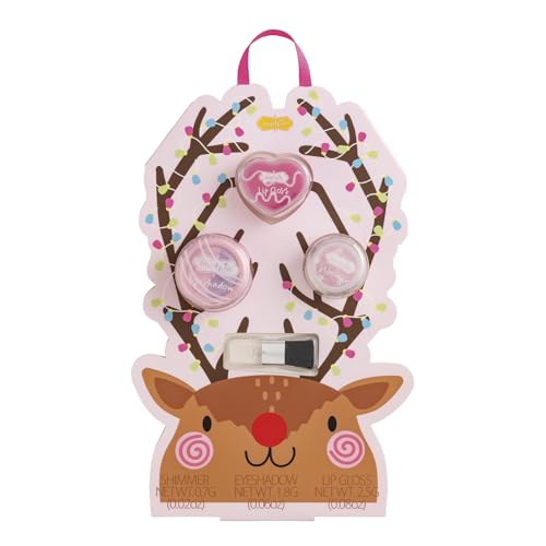 Mud Pie Kids Christmas Reindeer Makeup Cards