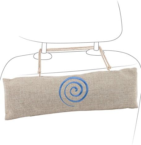 Osmose Car Air Freshener – Bamboo Charcoal Air Purifying Bag Absorbs and Eliminates Odor – Fragrance and Chemical Free