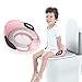 Safety Armrest Non-Slip Handles Soft Easy to Grip for SKYROKU Potty Training Seat (Pink)
