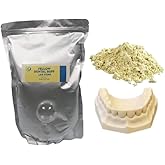 5 lb - Dental Yellow Buff Stone - Gypsum Type III - All Purpose Compound - Model Stones - Used in Dental Lab &amp; Offices ** Includes Scoop **