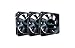 Apevia 60mm x 60mm x15mm Black Case Fan W/4PIN Molex + 3PIN Motherboard Adapter CF6015S-3 (3 Pk)