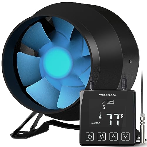 Mua TerraBloom 4 Inch Inline Fan EC - Quiet HVAC Grow Tent Fan with 0 ...