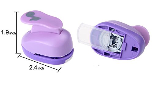 Sunny W Craft Punch Paper Punch Scrapbooking Punches Diy Paper Cutter Eva Foam Maker Paper Drillers,Heart Shaped