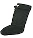 Jileon Fleece Boot Socks For Women - Soft Fleece Warm Boot Liners for Women (Black Medium)