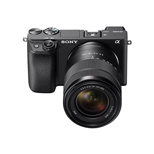 Sony Alpha A6400 Mirrorless Digital Camera With 18135mm Lens (Black) With Photo And Video Suite