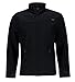 Spyder Men's Softshell Jacket, Black/Black, X-Large