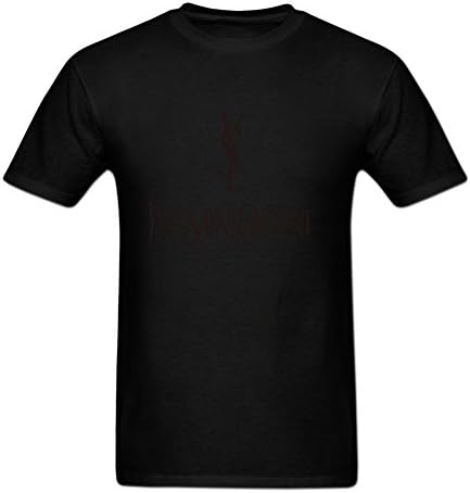 Jamefoxfit Yves Saint Laurent Poster Screw Neck T-Shirt for Men