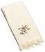 Avanti Linens Rosefan Fingertip Towel, Ivory, 18.00