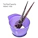 HYOUJIN PRO- Purple 11Pcs Hair Dye Kit Hair Dye Coloring DIY Beauty Salon Tool Kit- Hair Tinting Bowl,Dye Brush,Ear Cover, Hair Salon Working Apron,Hair Coloring Cape For Hair Coloring Bleaching Dying