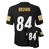 Antonio Brown Pittsburgh Steelers NFL Toddler Black Home Mid-tier Jersey