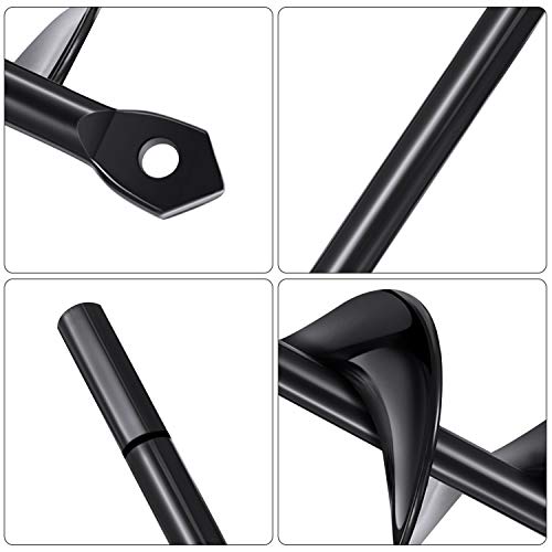 Mudder Erdbohrer Garten Bohrer Garten Pflanze Erdbohrer 8,7 x 1,57 Zoll und 14,5 x 1,96 Zoll Spiral Bohrer für 3/8 Zoll… – Bild 5