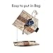 Ke.movan Travel Compact Umbrella Mini Sun & Rain Umbrella Ultra Light for Carry On - Fits Men & Women, Gift Choice