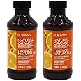 LorAnn Orange Bakery Emulsion, 4 ounce bottle (Pack of 2)