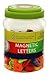 megcos Magnetic Lowercase Letters Set, 90-Pieces