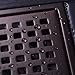 Orhemus Square Shower Floor Drain with Removable Cover Grid Grate 6 inch Long, SUS 304 Stainless Steel Brushed Bronze Finished