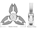 Fantastic Zone Spinner Fidget High Speed Tri-Spinner Fidget Toy Stress Reducer Made With Aluminum Alloy Fidget Spinner Perfect For ADD, ADHD, Anxiety, and Autism Adult Children