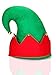 Santa Elf Costume Set Novelty Elf Shoes Elf Hat for Christmas Costume Accessories (Adult Size)