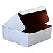 SCT White One-Piece Non-Window Bakery Boxes, 8 x 8 x 5, White, Paper, 100/Carton