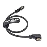 Alvin's Cables Z Cam E2 L Shape 4K 60P HDMI Cable for Atomos Shinobi Ninja V Monitor and Portkeys BM5 Right Angle to Right Angle High Speed HDMI Cord 45CM (Color: 17.7 inches, Tamaño: Right Angle to Right Angle Upgrade)
