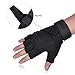 Vbiger Tactical Gloves Military Gloves Shooting Gloves Fingerless Half-finger Riding Hunting Cycling Gloves (Black, S)