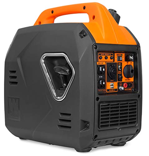 WEN 56235i Super Quiet 2350-Watt Portable Inverter Generator with Fuel