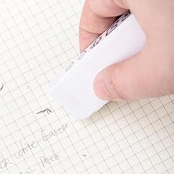 Amazon Basics Block White Eraser 2 Pack