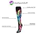 MadSportsStuff Flame Socks Athletic Over The Calf Socks (Multiple Colors)