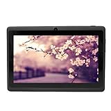 Yuntab 8GB Y88 7 inch Tablet Google Android 4.4 Quad-core Tablet PC HD 1024x600 Resolution Bluetooth with Dual Camera Google Play Pre-loaded External 3G Netflix, Skype, 3D Game Supported (Black)