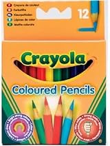 CRAYOLA Half Length Colouring Pencils Assorted 12 Pack - Tough Break Resistant view 5