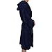 Regency New York Coral Fleece Hooded Robe