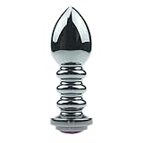 Eastern Delights 7 oz Elite Heavy Metal Screw Butt Plugs Anal Trainer