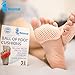 Metatarsal Ball of Foot Cushion Pads, High Heel Inserts Pads, Forefoot Pain Relief, Bunion Mortons Neuroma Callus Treatment Soft Comfort Reusable, One Size for Men & Women 3 Pairs (6) by Metarsal