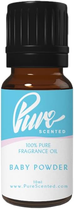 Pure Scented Baby Powder Fragrance Oil 10ml for Candles & Soaps