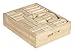 ECR4Kids Hardwood Building Blocks with Wooden Storage Tray (48-Piece)