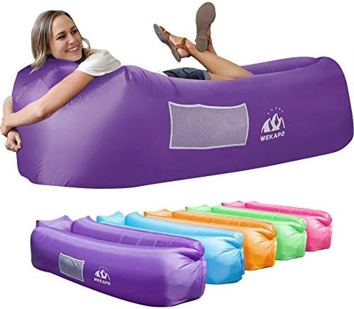 Wekapo Inflatable Lounger Air Sofa Hammock-Portable,Water Proof& Anti-Air Leaking Design-Ideal Couch for Backyard Lakeside Beach Traveling Camping Picnics & Music Festivals Camping Compression Sacks Wekapo Inflatable Lounger Air Sofa Hammock-Portable,Water Proof& Anti-Air Leaking Design-Ideal Couch for Backyard Lakeside Beach Traveling Camping Picnics & Music Festivals Camping Compression Sacks
