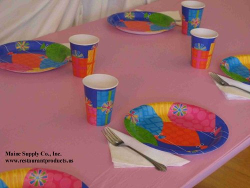 30" x 72" Pink Kwik Covers-6 Pack