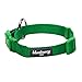 Blueberry Pet 6 Colors Better Basic Dog Collar, Light Emerald Green, Small, Neck 12