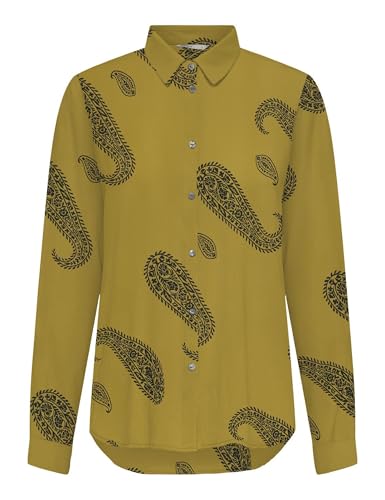 ONLY Onljane Life L/S T-Shirt WVN, Plantation, S Femmes