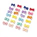 HBY Boutique No Slip Hair Bow Snap Alligator Clips, Barrettes for Girls Toddlers Kids Women Accessories