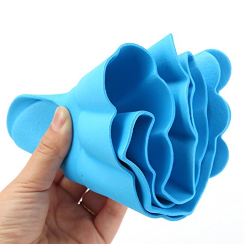 Formemory 3Pcs Baby Bath Earmuffs Shampoo Cap, Children's Safe Shampoo Shower Bathing Protection Adjustable Waterproof Bathing Cap