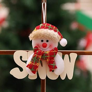 laonBonnie - Decoración navideña Creativa para Colgar en la Puerta de