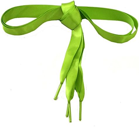 Flat Satin Tap Shoe Laces Ribbon Shoelaces 2cm Wide