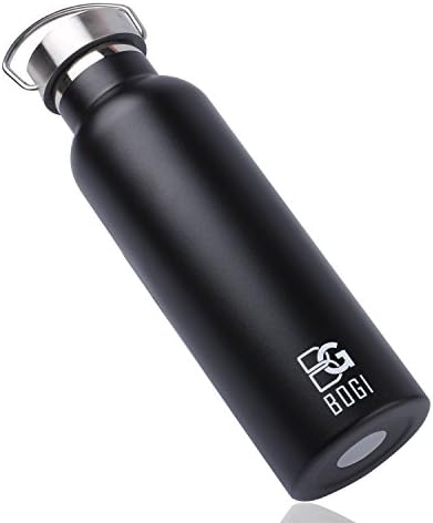 Stainless steel water bottle with cap for hot and cold drinks, priced at $16.99 - $15.99.