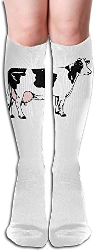 Cow Cartoon Girl Over-Knee Socks High Fitness Novelty Stockings 50CM Stylish Design
